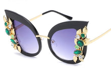 Load image into Gallery viewer, Luxury Retro Cat Eye Sunglasses

